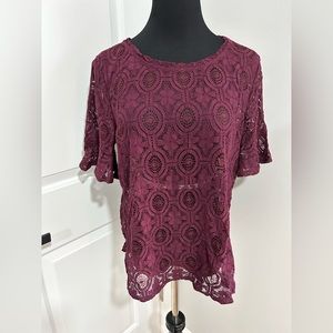 LOFT Lace Top